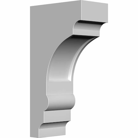 Ekena Millwork 4 1/2"W x 6 1/2"D x 12"H Diane Bracket BKT04X06X12DI